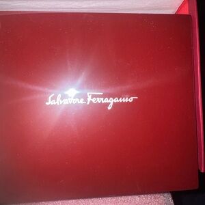 Limited Edition Salvatore Ferragamo Vibrant Red Gift Box